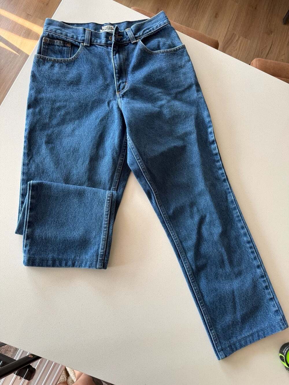 L.L. Bean Original Fit  Blue Denim Jeans